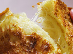 トーストでさくさく