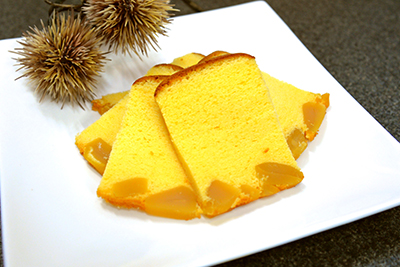 烏骨鶏栗カステラ