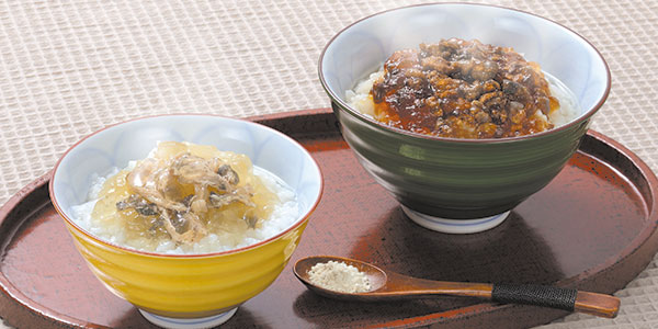 煮こごり茶漬け・惣菜