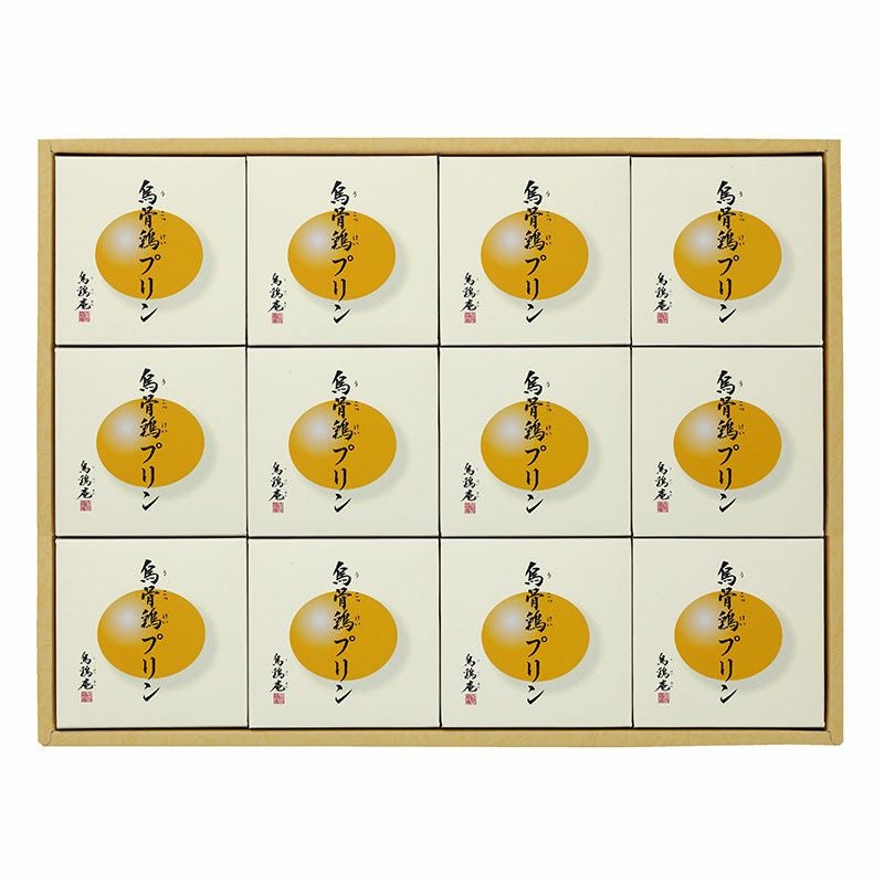 烏骨鶏プリン　12個入り